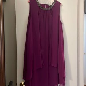 Embellished Neck Dress